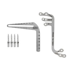 Dental Surgical Implant Locator Positioner & Locating Pins Drills Instrument Kit