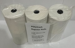 Iconex Direct Thermal Printing Paper Rolls, 3-1/8″ x 273-ft, White, 6-ct