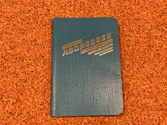 True Vintage Address / Phone Number Book A TO Z LISTS 2×3″ MINI Pocket Blank