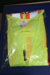 3M Class 2 High Visibility Reflective Safety Yellow Vest Medium Large X-Large XL