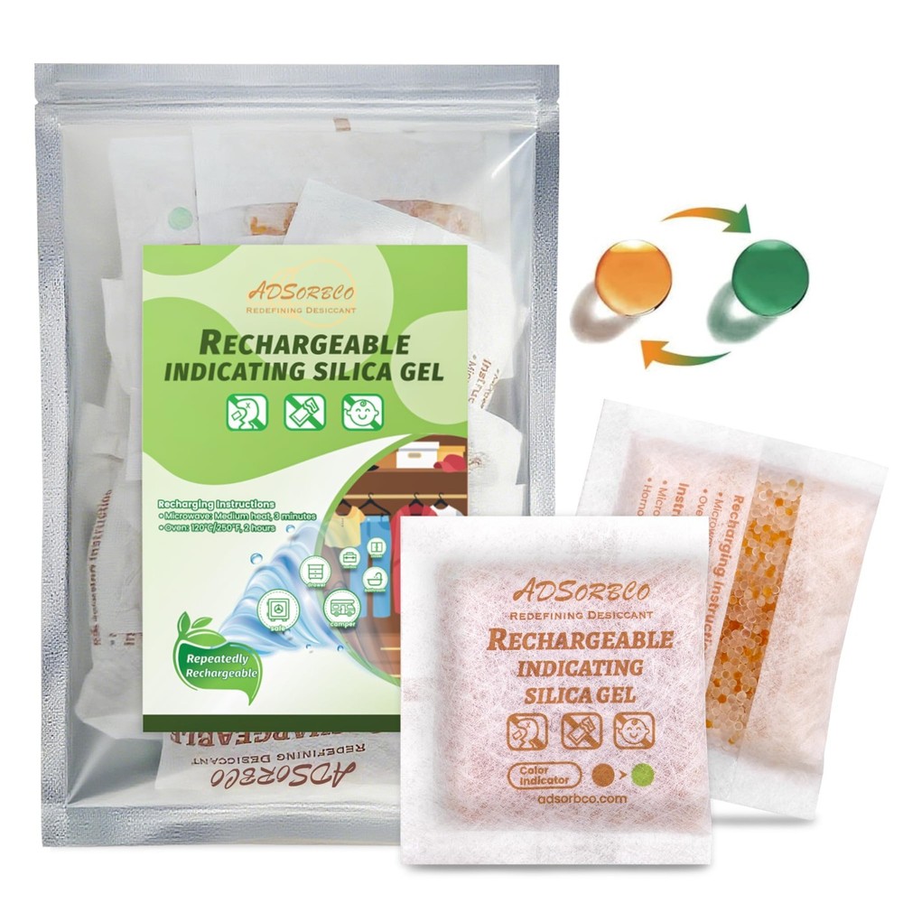 ADSorbco 20 Gram (15 Pack) Silica Gel Packets