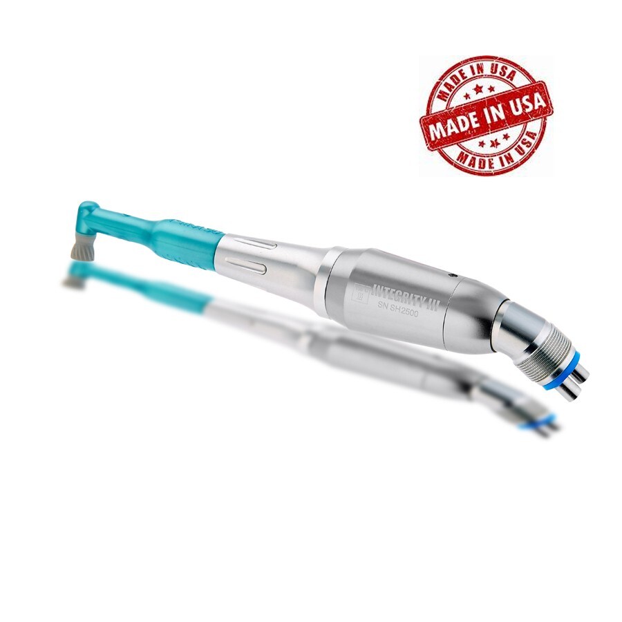 Dental Hygiene Prophy Handpiece, INTEGRITY III, Angled 45º Comfort – New US Made