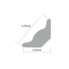3/4 In. X 10 Ft. Black PVC inside Corner Self-Adhesive Flexible Caulk and Trim M