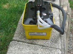 NEW Open Box – Enerpac PARG1102N, Turbo II Air Hydraulic Pump, Manual Valve