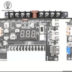 20/24 Pin ATX Power Adapter Board Power Supply Module Adapter Adjustable Voltage