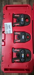 Milwaukee M18 Iron Press Tool Jaw Kit 1/2 In. 1 In. Black Model 49-16-2696