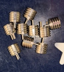 10 X RECOIL 10-32 Keyserts Keylocking Threaded Inserts 10-32 X 3/8-16 74607 X 10