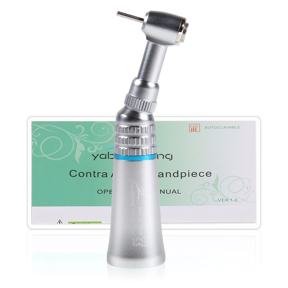 1-10 NSK type Dental Low Speed Contra Angle Push Handpiece Fit FG-1.6MM Bur SA