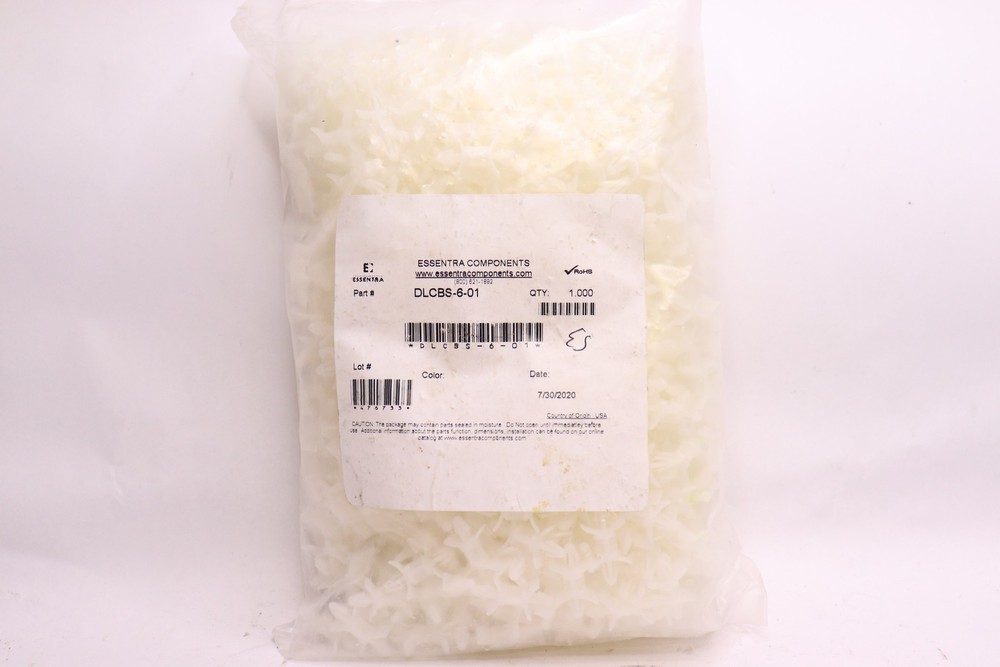 (1000-Pk) Essentra Components Circuit Board Support Dual Locking 4 MM DLCBS-6-01