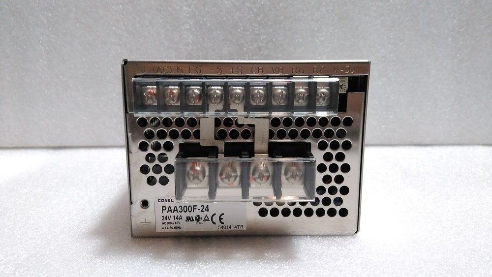 [Used] COSEL / PAA300F-24 / DC POWER SUPPLY, 24V 14A, 1pcs