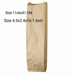 Kraft Brown Paper Bags Liquor Grocery （1-1000 Count) Bags – 25LB Stock Home 100
