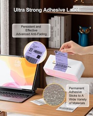 4×6 Thermal Labels for Shipping Label Printer – 500PCS Purple Mailing Labels …