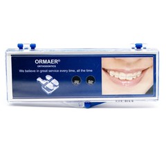 ORMAER Dental orthodontic ceramic bracket brace mini Roth/MBT 022 345 hook 20pcs