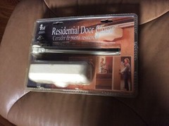 Tell Manufacturing DC100081 Residential Door Closer, Ivory Free Shipping New