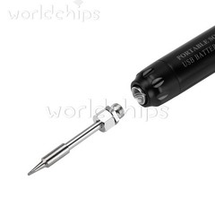Portable Digital USB Smart Temperature Adjustable Soldering Iron 800mAh Battery