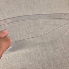 (243) Clear Vinyl Hanging Tag Protectors 7″ x 11″ Insert Size NOS