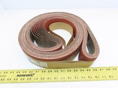 VSM Abrasives 315145 3×132″ 60 Grit Ceramic Abrasive Polyester Cloth Belt QTY 10
