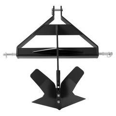 For Category 1 3 Point Quick Hitch Tractors Plow Black Raw Middle Buster Steel