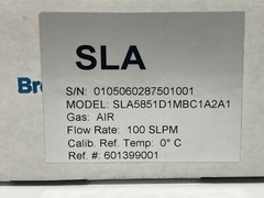 BROOKS INSTRUMENT SLA5851D1MBC1A2A1 GAS AIR DELTA CLAS EL CLASS MASS FLOW SENSOR