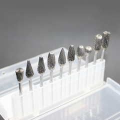 10X Tungsten Carbide Dental Acrylic Bur Drill Coarse Cutter 2.35mm Shank US3903