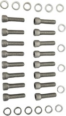 Stainless-Steel Intake Manifold Bolt Kit 3/8-16 1-1/4” BOLTS Compatible with V8