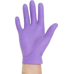 *300-Pieces* Halyard Purple Powder-Free Nitrile Exam Gloves Medium 55082