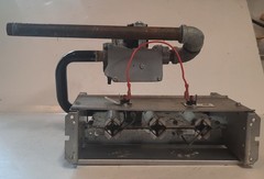 OEM Rheem Burner Assy & Parts off Model R801CA075417MSA Gas Furnace, For Parts