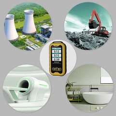 FS-5000 Geiger counter Nuclear Radiation Detector For X Beta Gamma Ray Meter