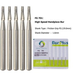 Wave Dental Carbide Bur Friction Grip FG 557 557L 169L 701 702L High Speed PRIMA