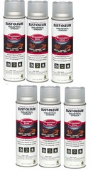 (Pack of 6) Rust-Oleum Industrial Choice CLEAR Inverted Marking Paint 17 oz