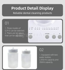 For Cavitron Dental Ultrasonic Scaler Piezo SKYSEA fit EMS/SKYSEA +2*Bottles