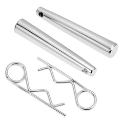 Conical Coupler Pins with R-Clip for Stage Lights Truss, 30 Sets Carbon Steel Hi