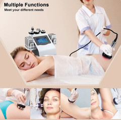 6 in 1 Beauty Machine for Body Massage Facial Skin Care Skin Lifting Salon New