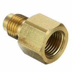 HVAC Valve Core Remover Installer Tool Dual Size SAE with 1/4 5/16 Port Nut