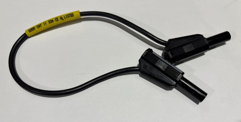 Dranetz 114013-G1 Channel Meas Interconnect Jumper Cable 114013G1 Length 10 inch