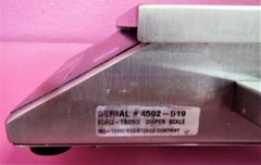 Welch Allyn Scale-Tronix 4502 SS Digital 2.8 lb Diaper Scale (Lbs-Ounces-Grams)
