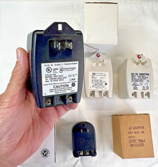PLUG-IN TRANSFORMER ASSORTMENT *Lot of 8* 12V through 24V See Description