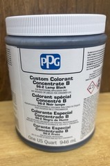 PPG Concentrate – 96-2 – QT B Colorant Lamp Black – New Sealed