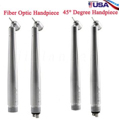 NSK Style Turbina Dental Handpiece High Speed PANA-MAX Turbine 45° LED 4Hole