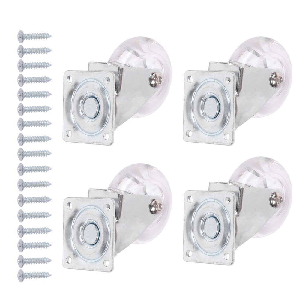 LABLT 4 × 2″ universal caster Easy To Install With 360 degree swivel 500 Lbs all