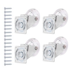 LABLT 4 × 2″ universal caster Easy To Install With 360 degree swivel 500 Lbs all