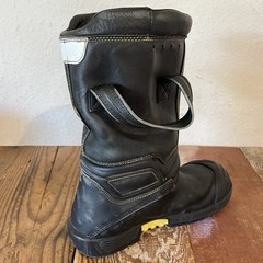 PAIR HAIX FIRE HERO MENS SIZE 7.5 FIREFIGHTING BOOTS LEATHER