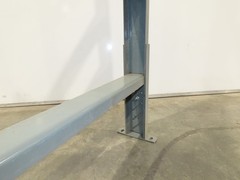 Hytrol HS-11 30″W Conveyor Leg Stationary Floor Support 67-5/8″ to 79-5/8″H