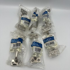 Lot of 6 – Gatehouse 0308962 Window Sliding Sash Lift Pull Handle Metal Silver