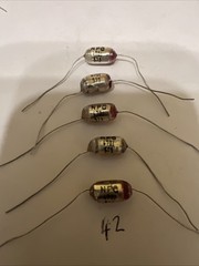 470 pF POLYSTYRENE FILM CAPACITOR 160 VOLTS 5% Tolerance New Lot of 5 by NPC