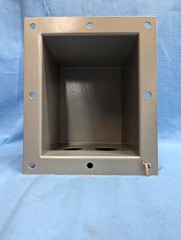 UNKNOWN BRAND STEEL ENCLOSURE MOUNTING FRAME 1/2″ MOUNT HOLES ENC00054