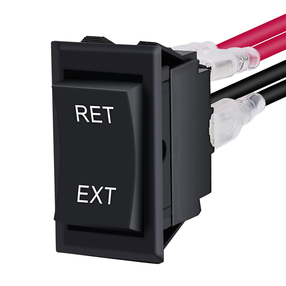 APIELE Momentary Switch Polarity Reverse 4 Pin (ON) off (ON) RV Power Jack DPDT