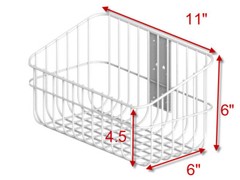 Small roll stand for Contec 08A bp monitor with basket