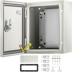 10″ x 8″ x 6” NEMA 4X Steel Electrical Box IP66 Waterproof & Dustproof