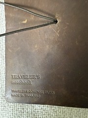 Traveler’s Company Japan Leather Passport Sz Notebook Cover Olive (looks Brown!)